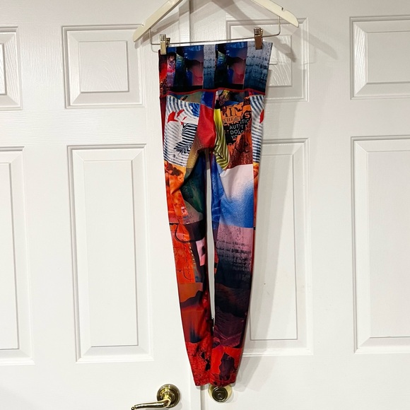 Niyama Sol | Colorful Abstract Rare Print Leggings - Picture 2 of 2